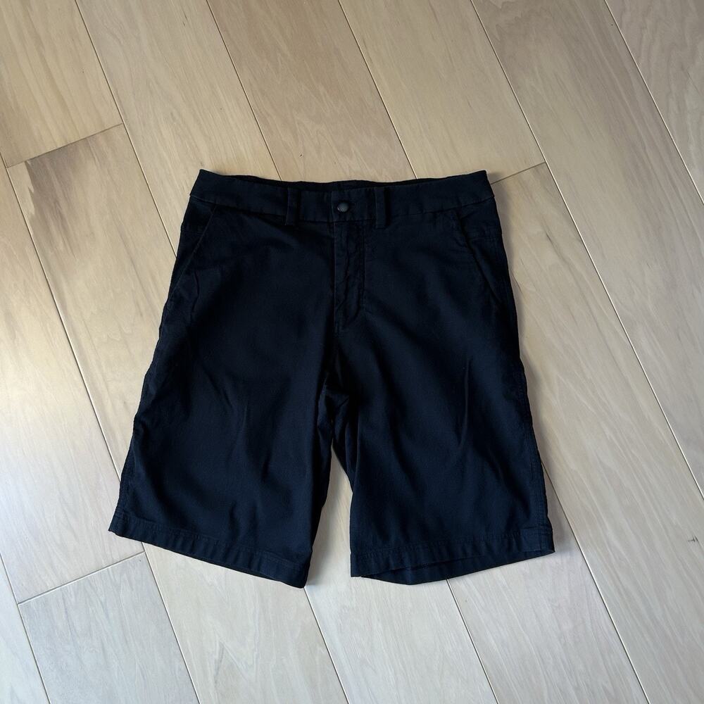 Lululemon Commission Chino Black Shorts 11" Inseam Men’s 32
